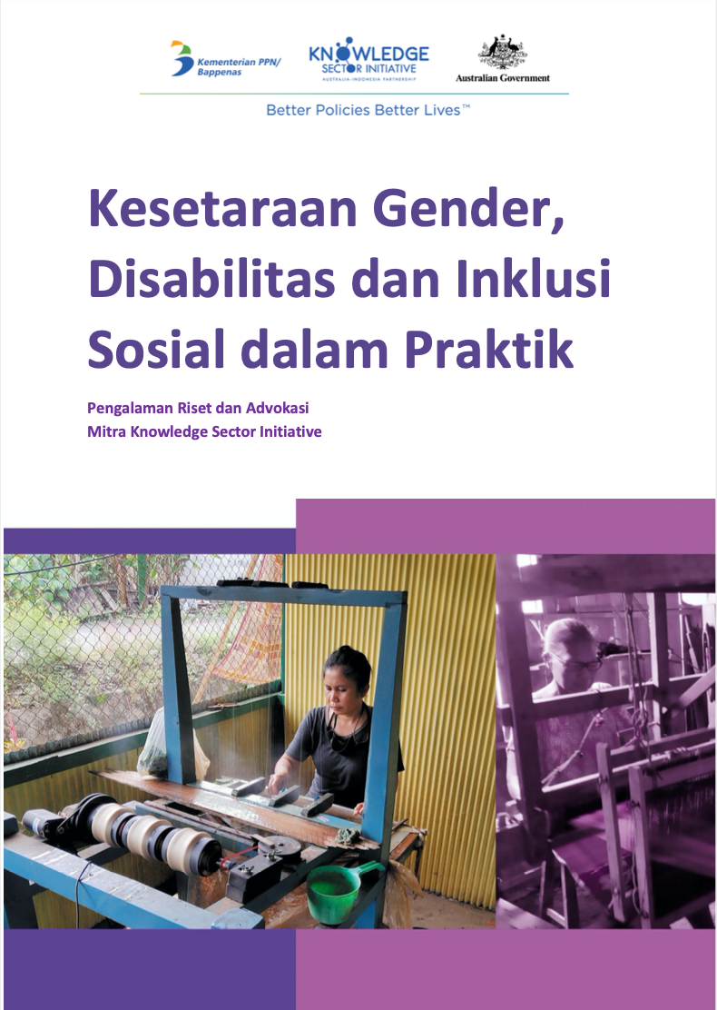 Kesetaraan Gender, Disabilitas Dan Inklusi Sosial Dalam Praktik ...